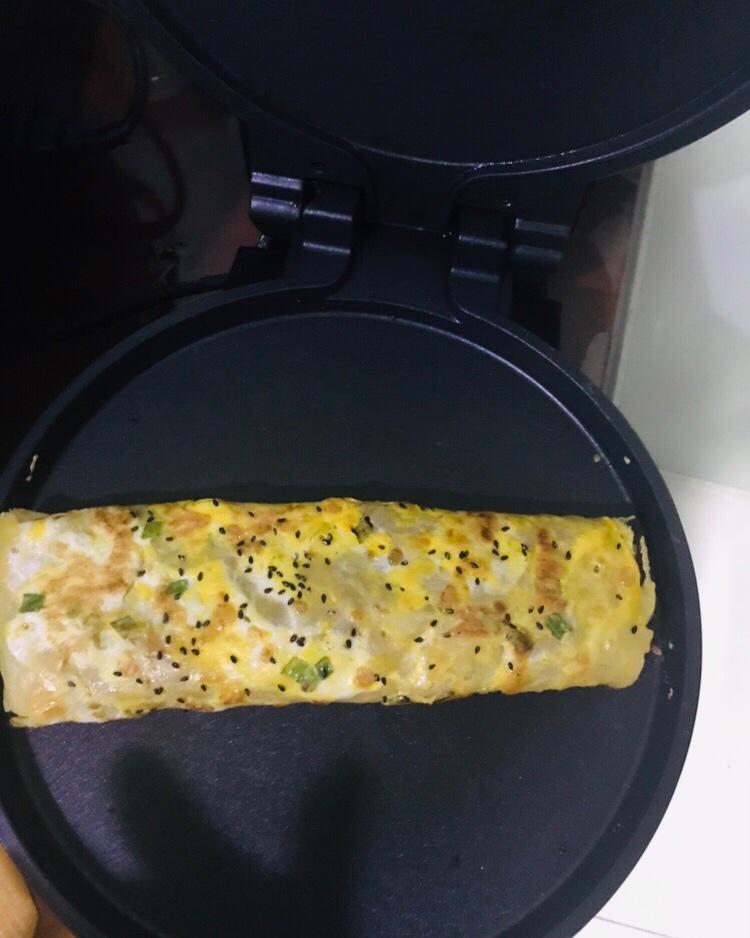 平底锅版煎饼果子