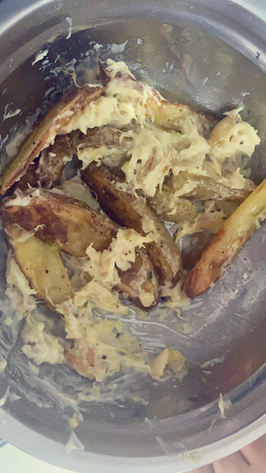 超火的蒜香烤土豆条