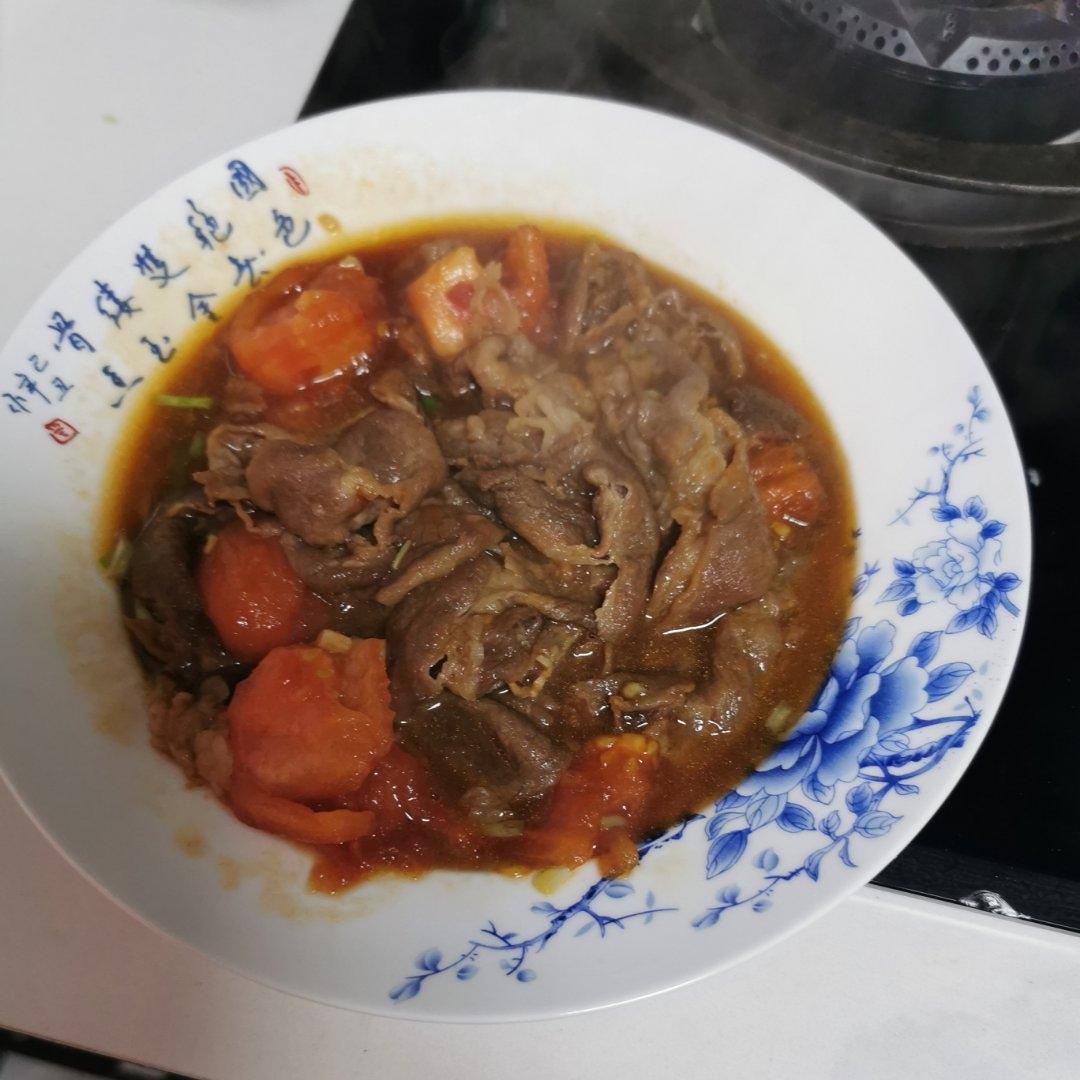 快手下饭菜--番茄肥牛