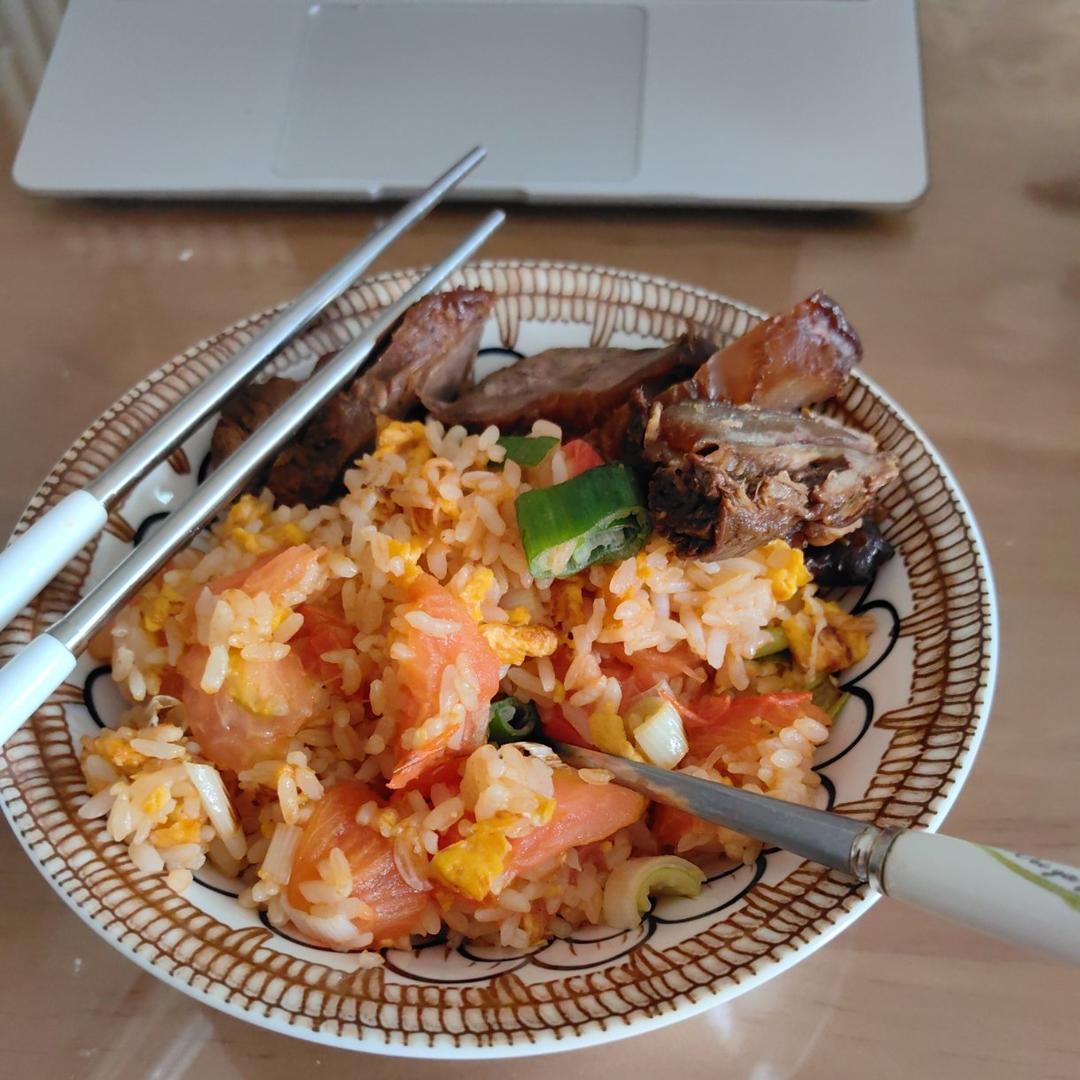 西红柿蛋炒饭