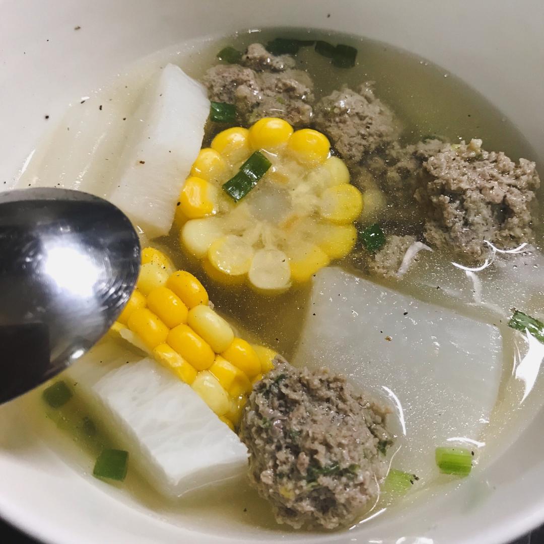 最简单的潮汕牛肉丸子汤