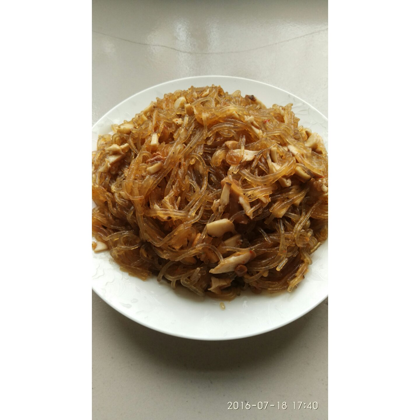 肉末炒粉条