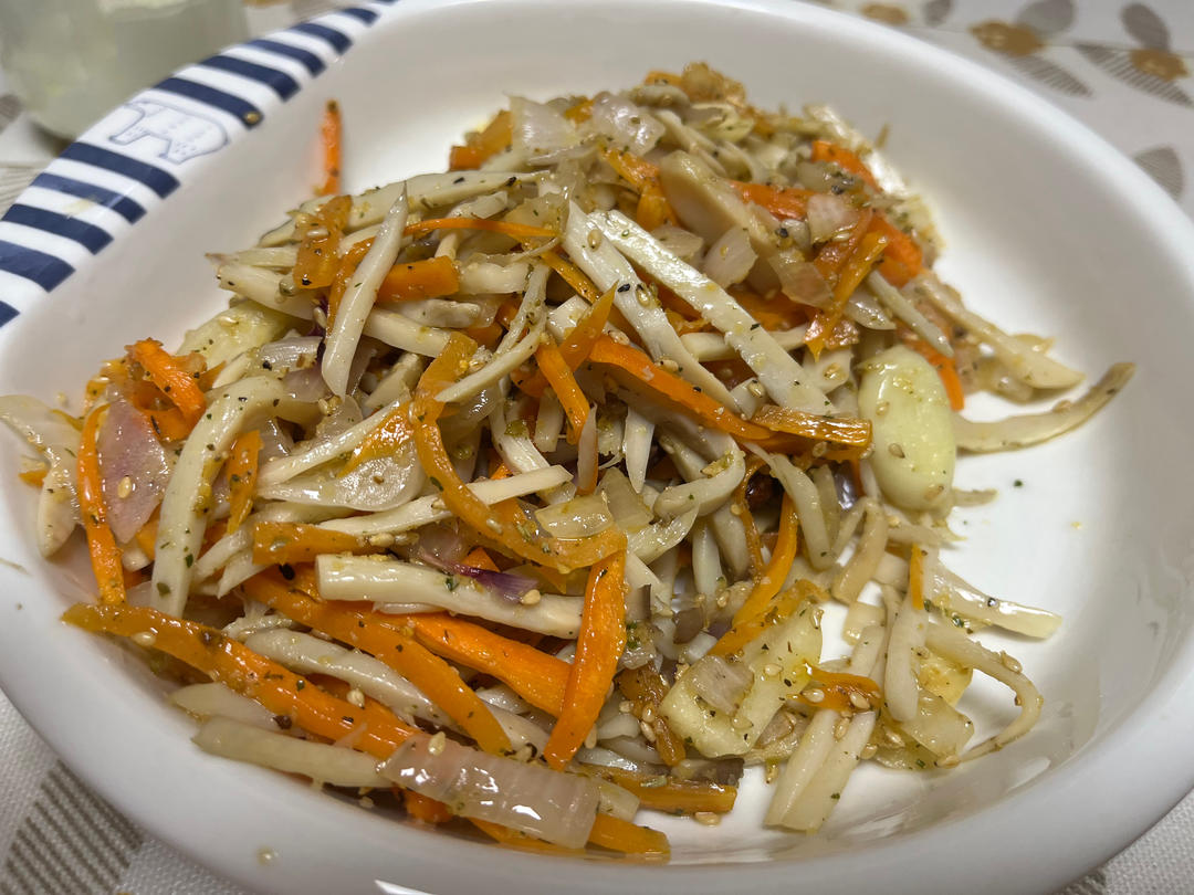好吃到尖叫的香辣孜然杏鲍菇
