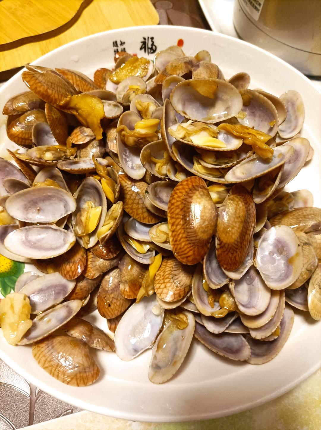 5分钟快手菜❗️秒杀路边摊爆炒花甲～好吃到爆