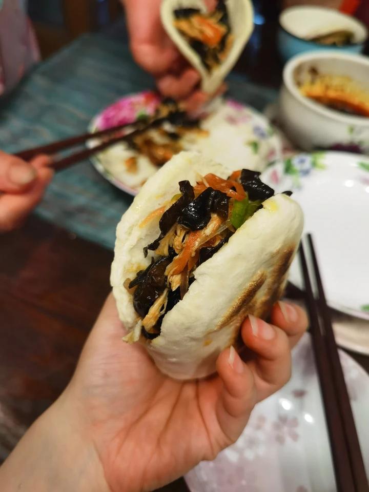 肉夹馍(白吉馍的制作)