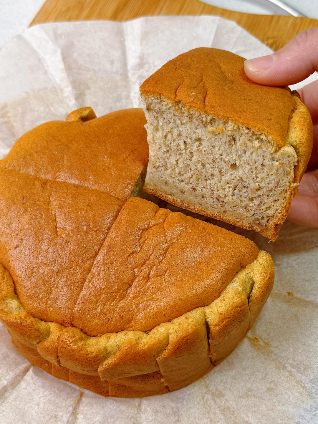 🔥巨简单的古早味香蕉蛋糕🍌好吃的不得了