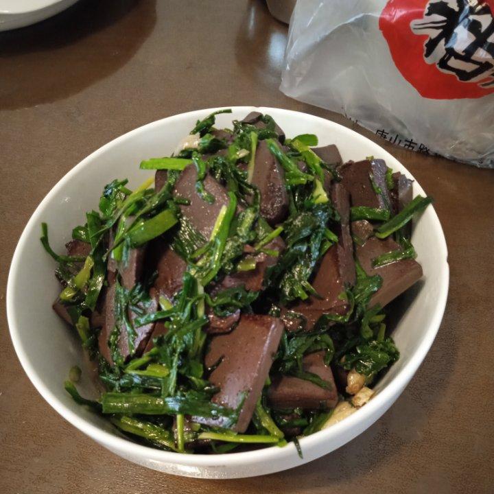炒羊血
