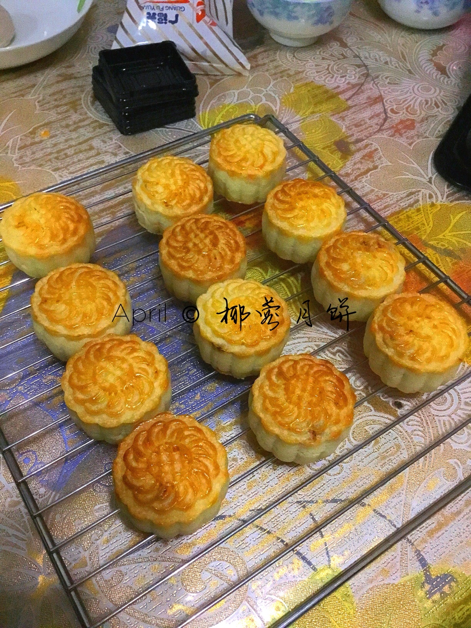 老式月饼（类似桃酥口味）