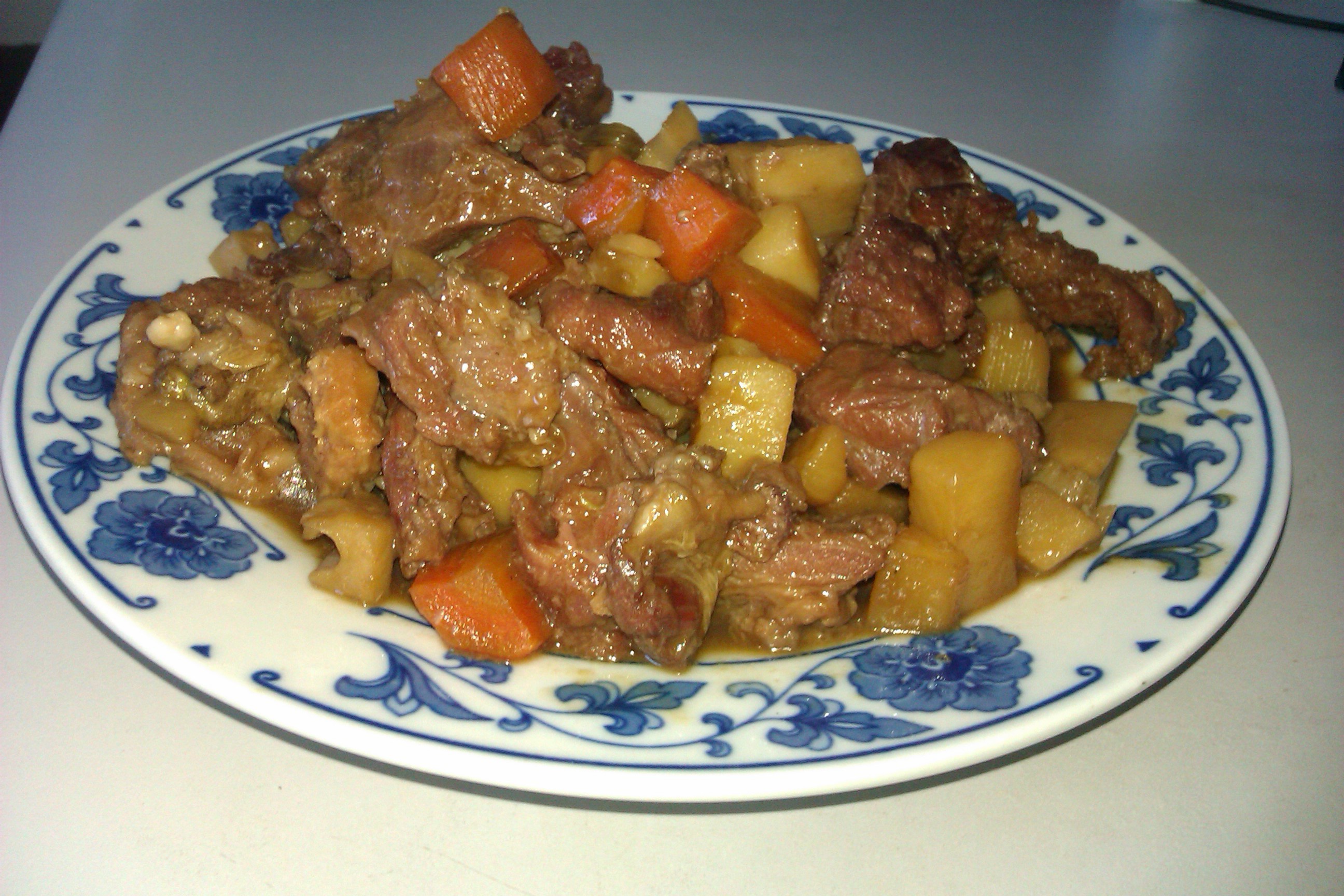 土豆烧牛肉