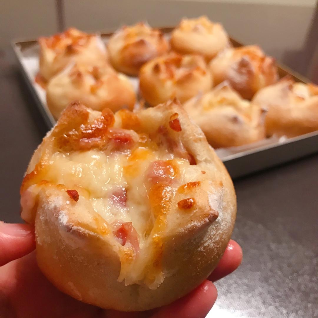 全麦芝士熔岩面包