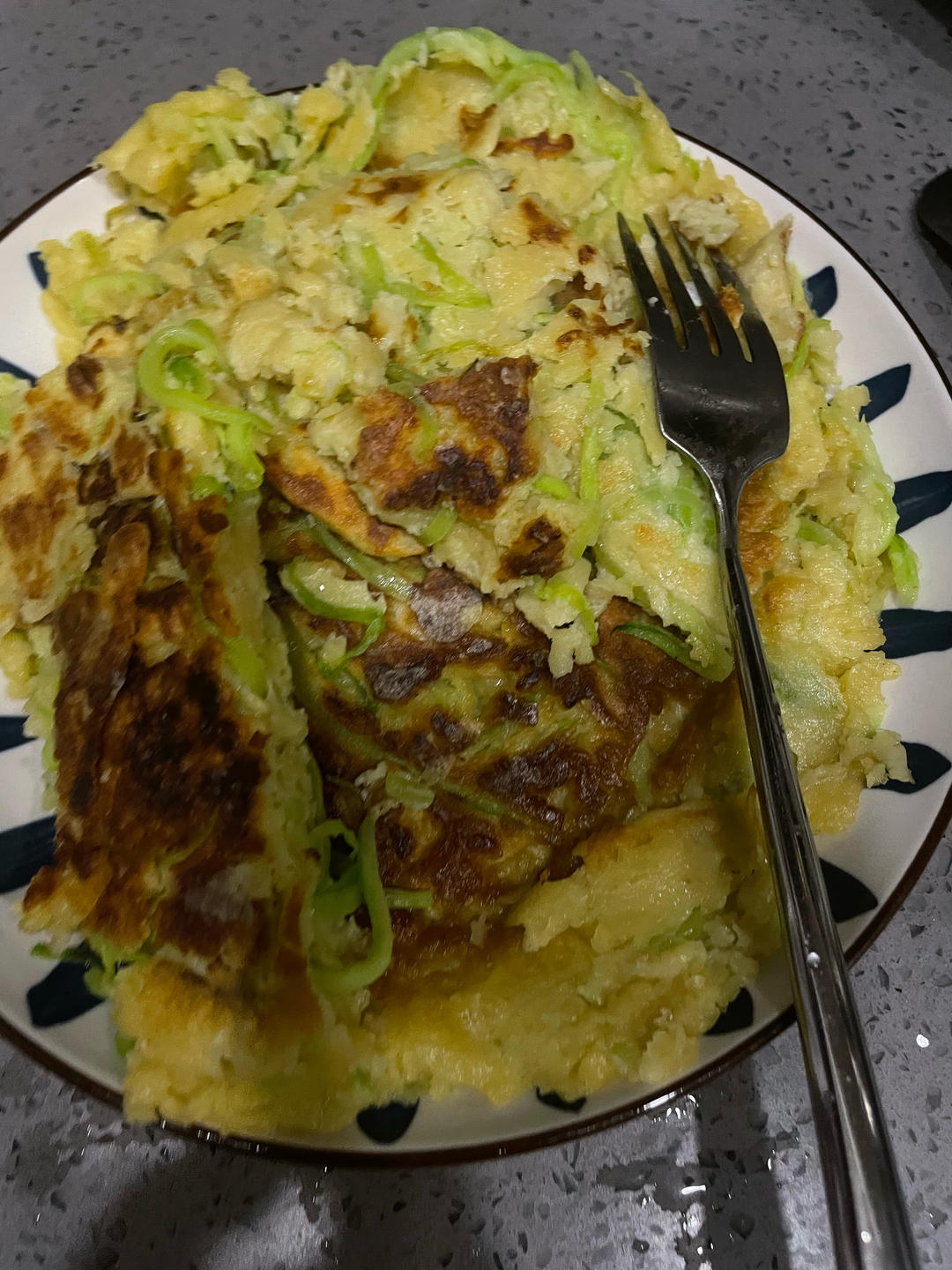 黄瓜鸡蛋饼