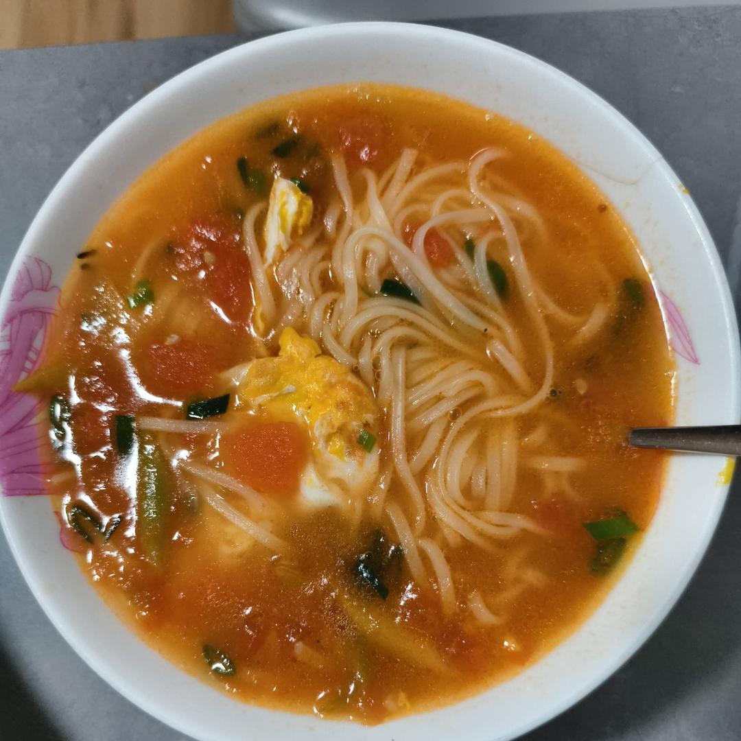 十来分钟做好/番茄鸡蛋面🍜