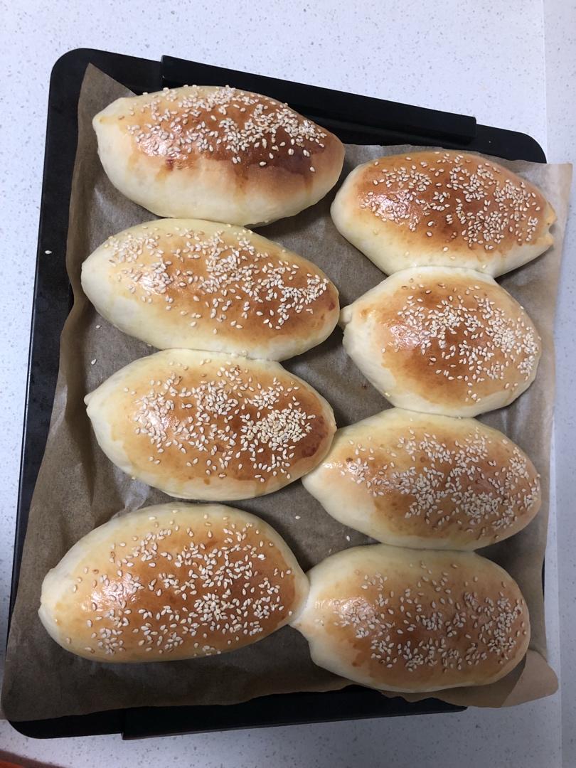 肉松沙拉酱面包（65度汤种）