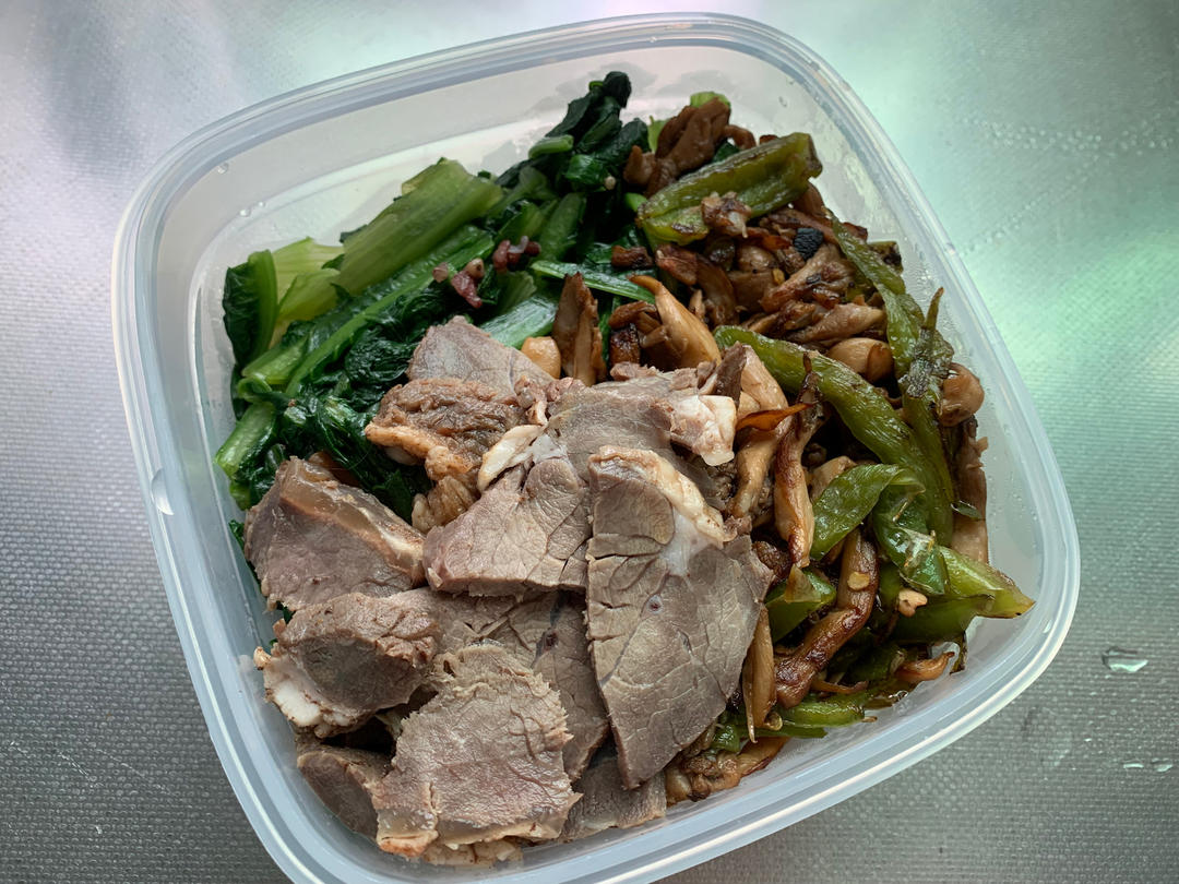 香辣好吃的炒平菇