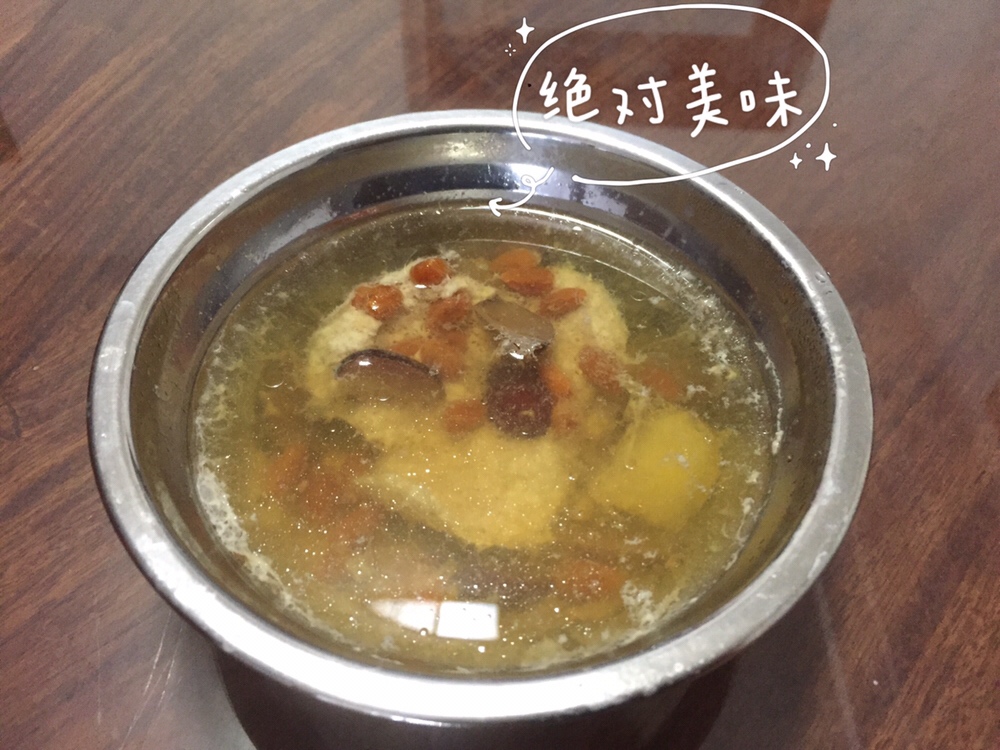 简单营养（电饭煲蒸）宝宝食谱：红枣枸杞瘦肉汤的做法