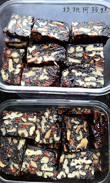 核桃桂圆芝麻红枣阿胶膏