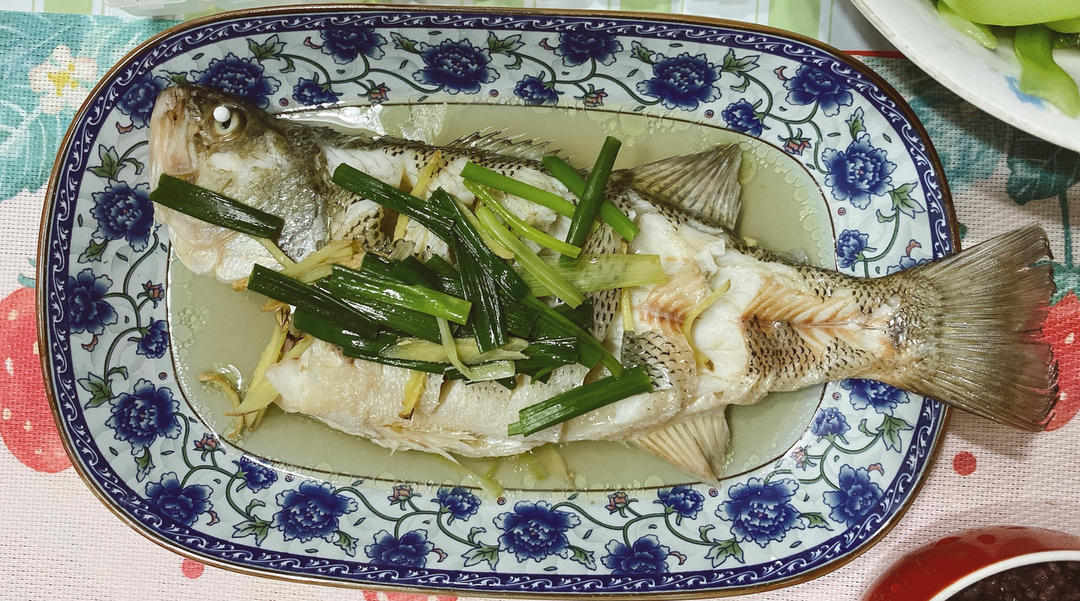 超入味清蒸鱼～清蒸鲈鱼桂花鱼（家常独创）