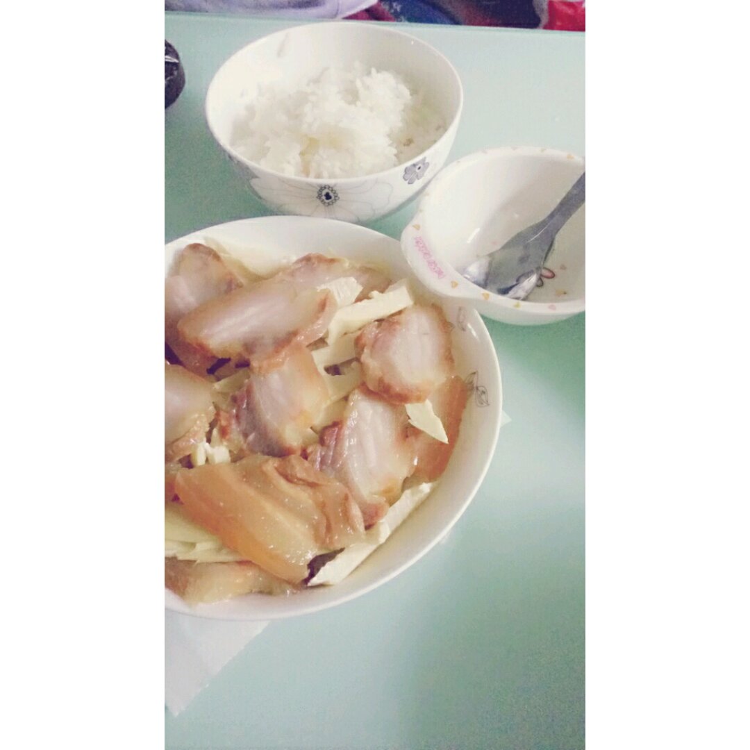 酱肉蒸笋