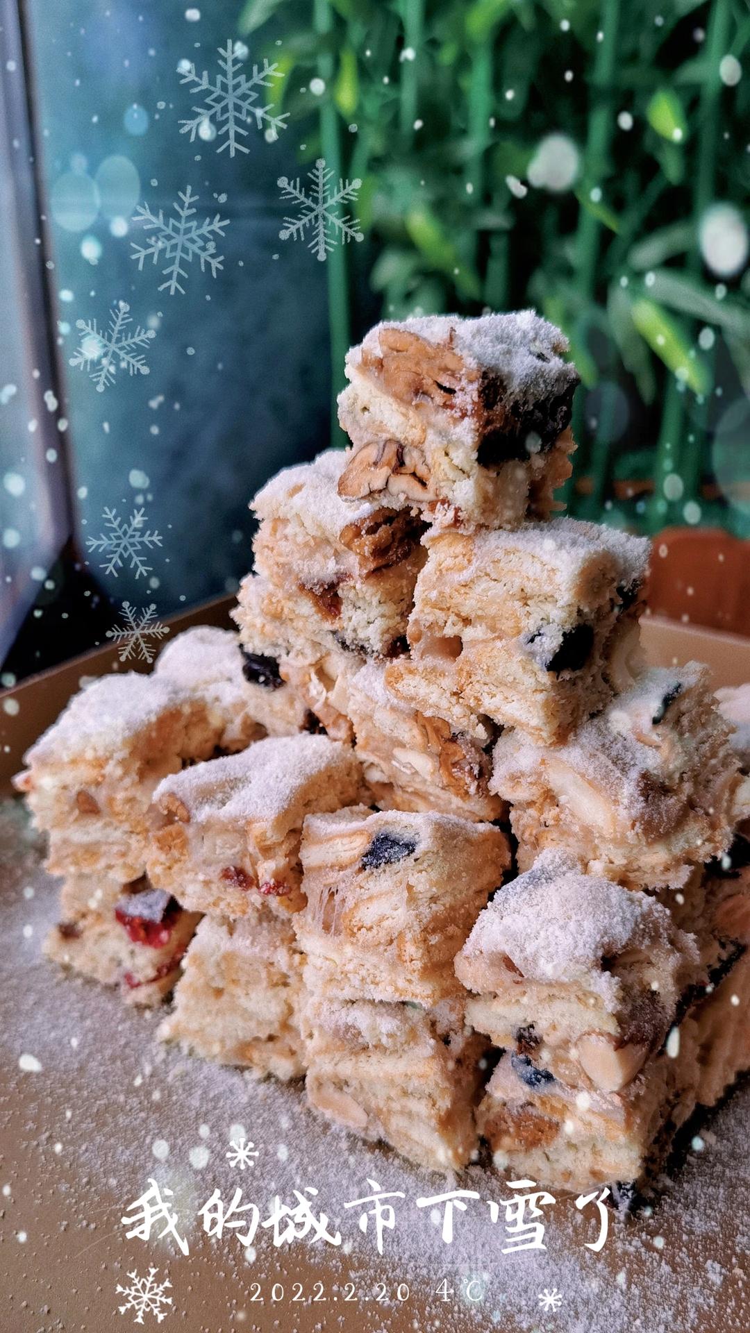 风靡吃货圈的雪花酥