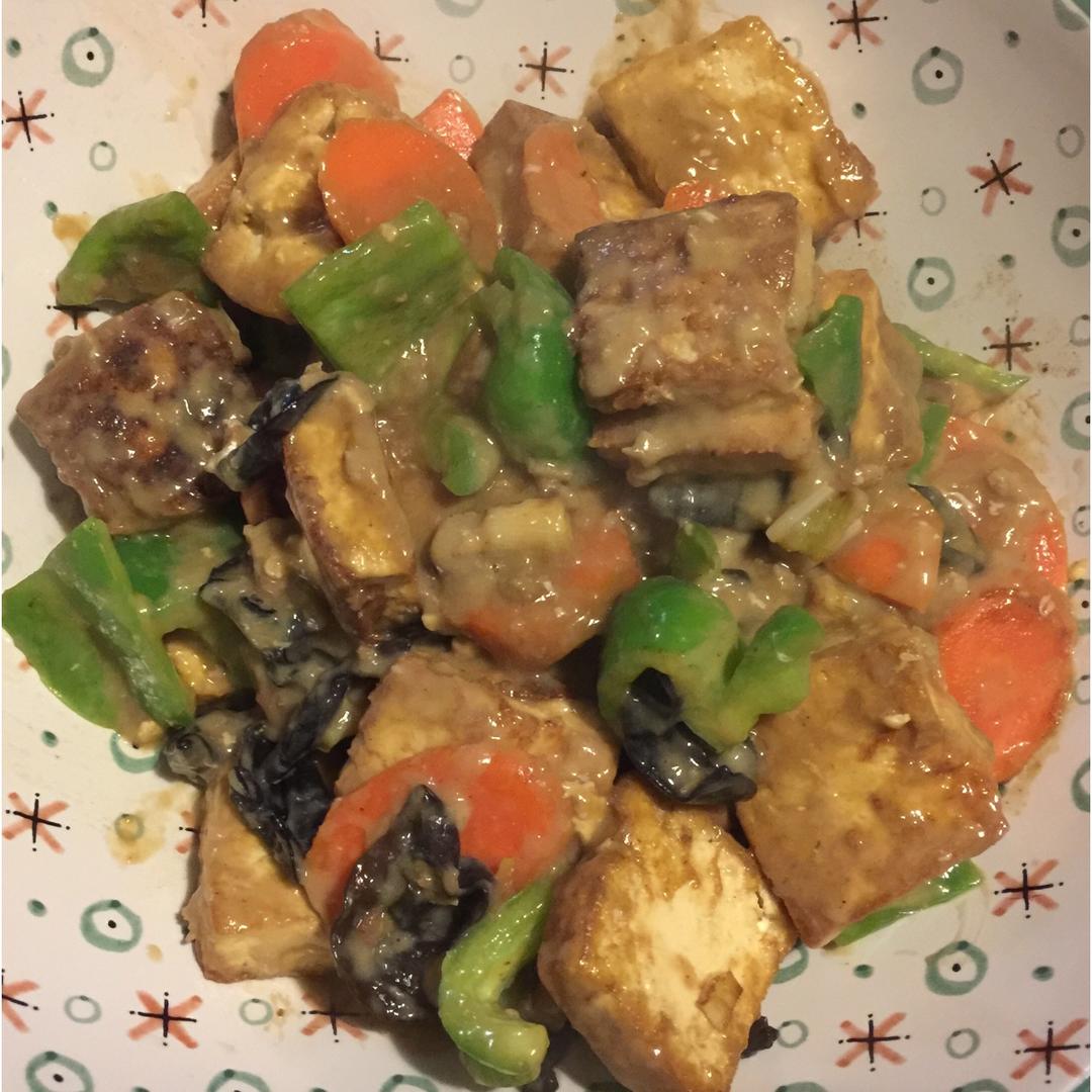焦溜豆腐