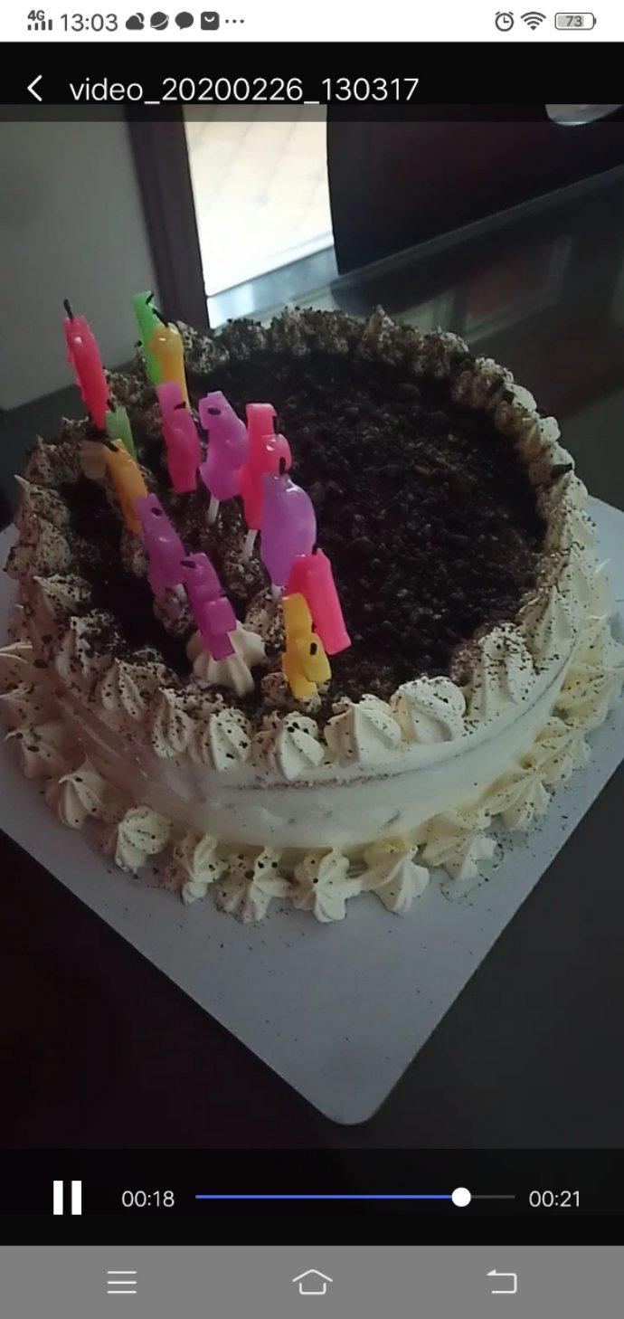 8寸水果生日蛋糕