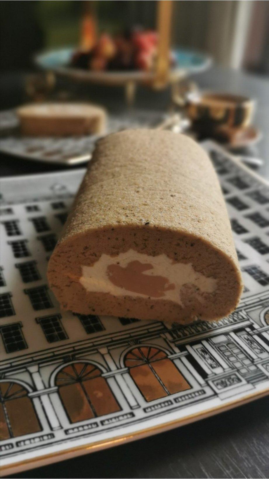 伯爵红茶奶冻蛋糕卷