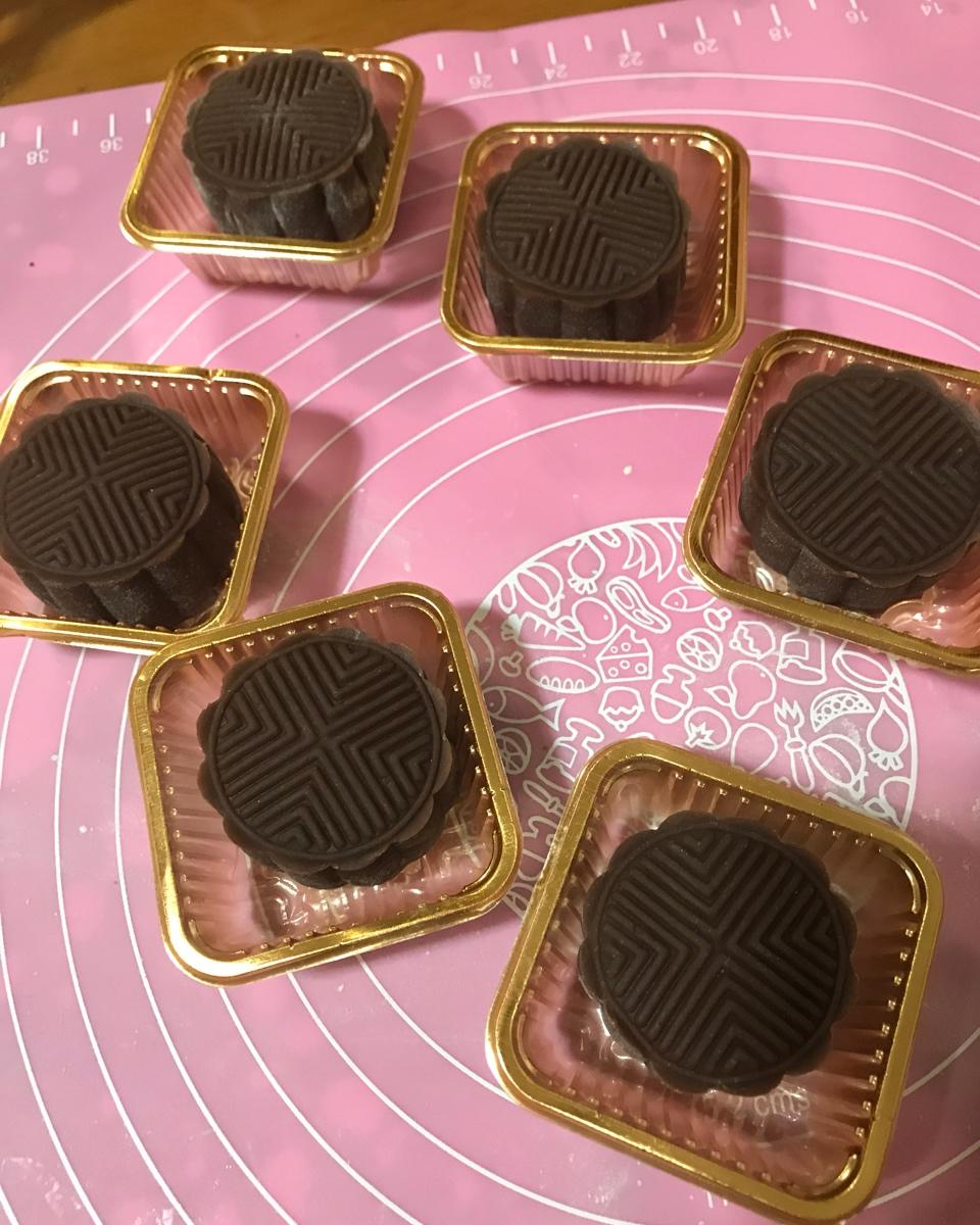 巧克力冰皮月饼