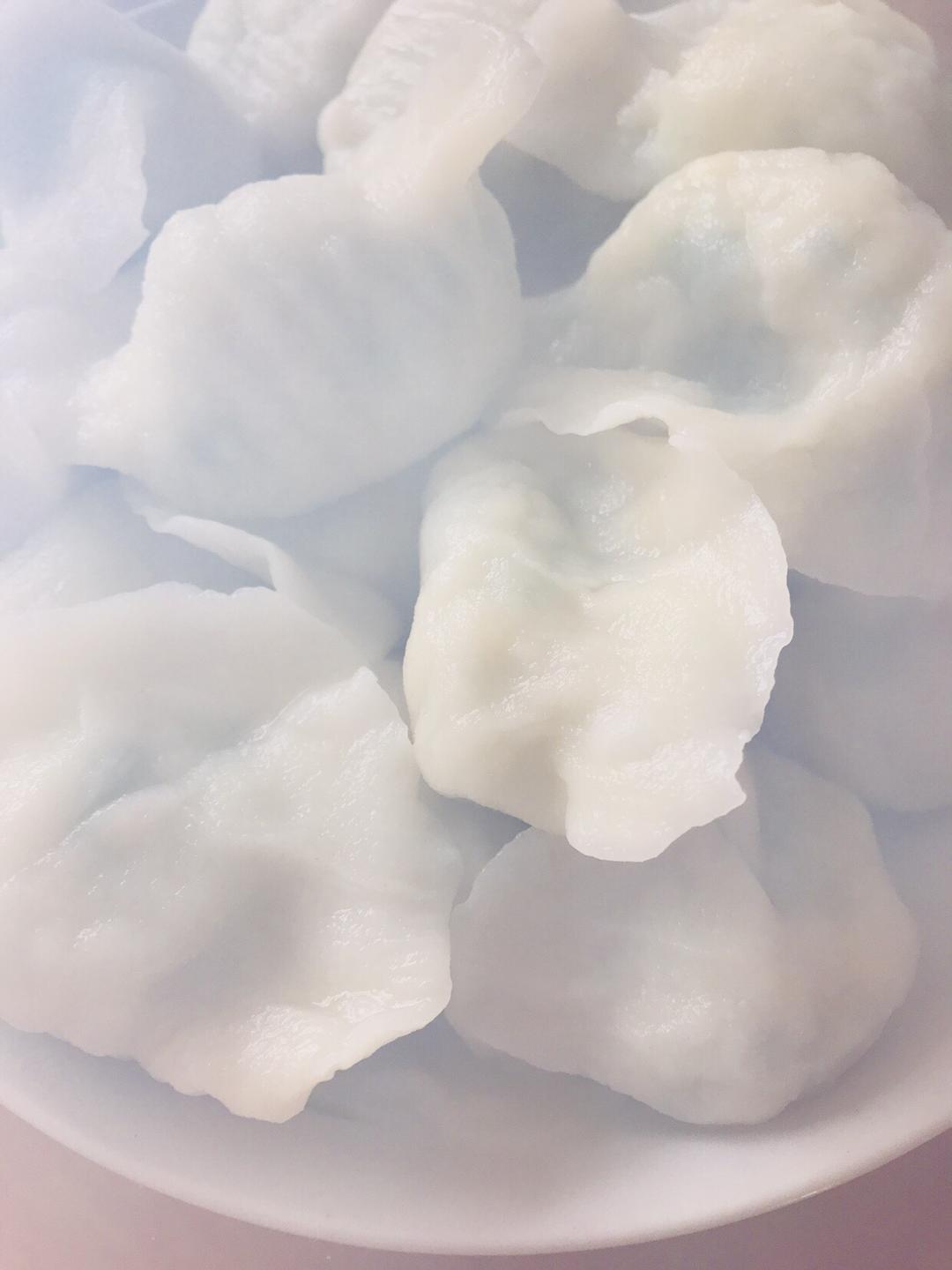 白菜鸡蛋素馅饺子🥟的做法 步骤6