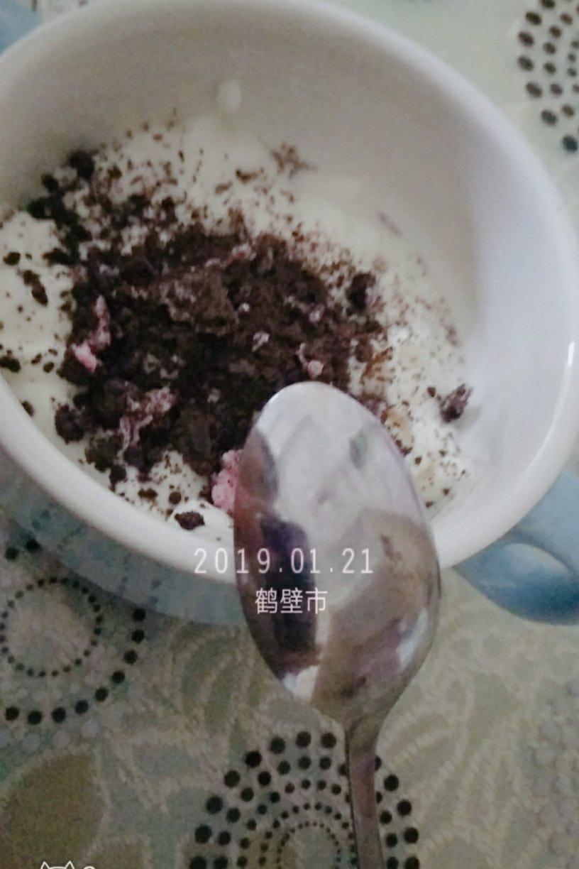 酸奶奥利奥水果盆栽