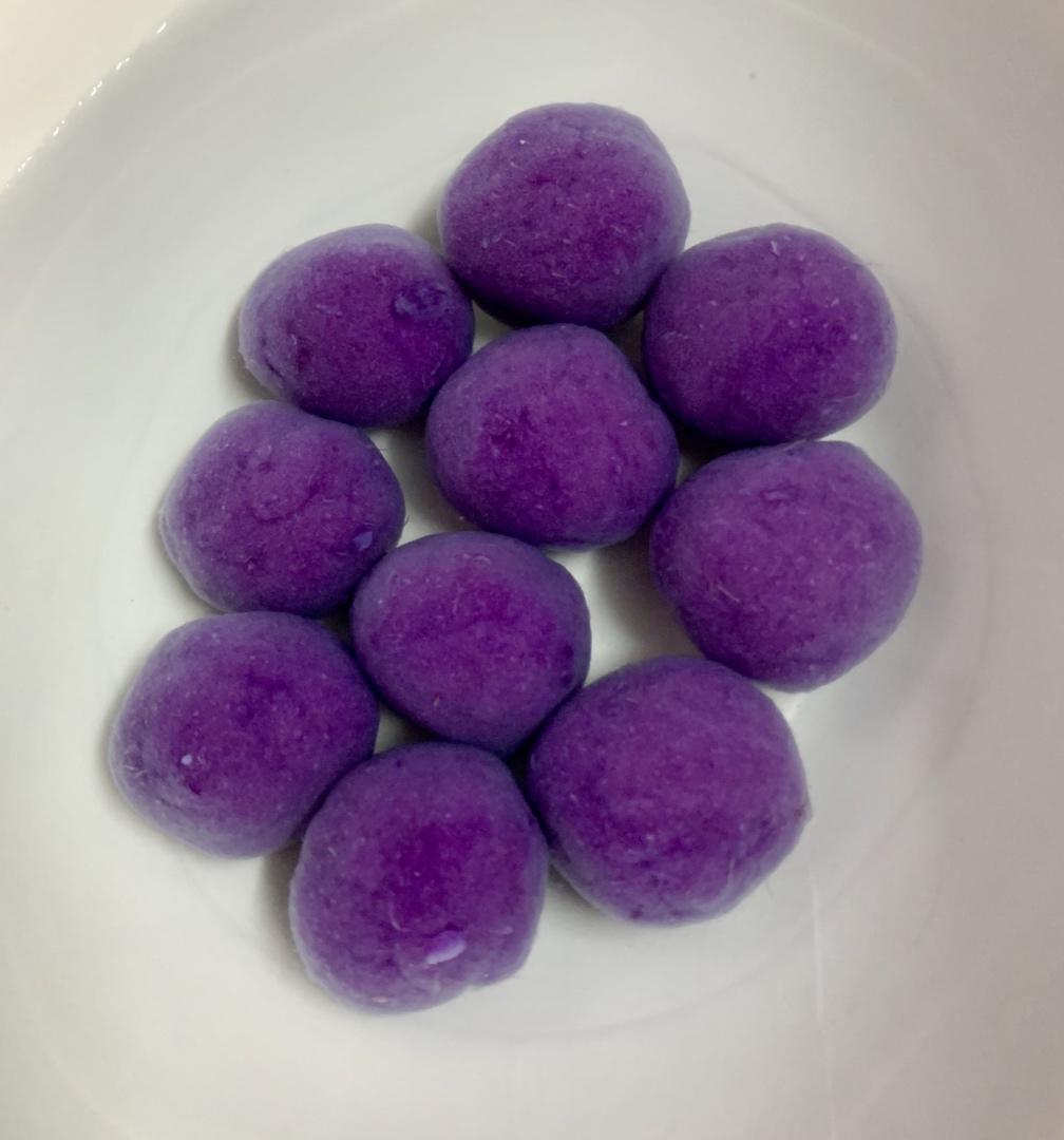 自制三色芋圆1⃣️（附上窍门详细比例）
