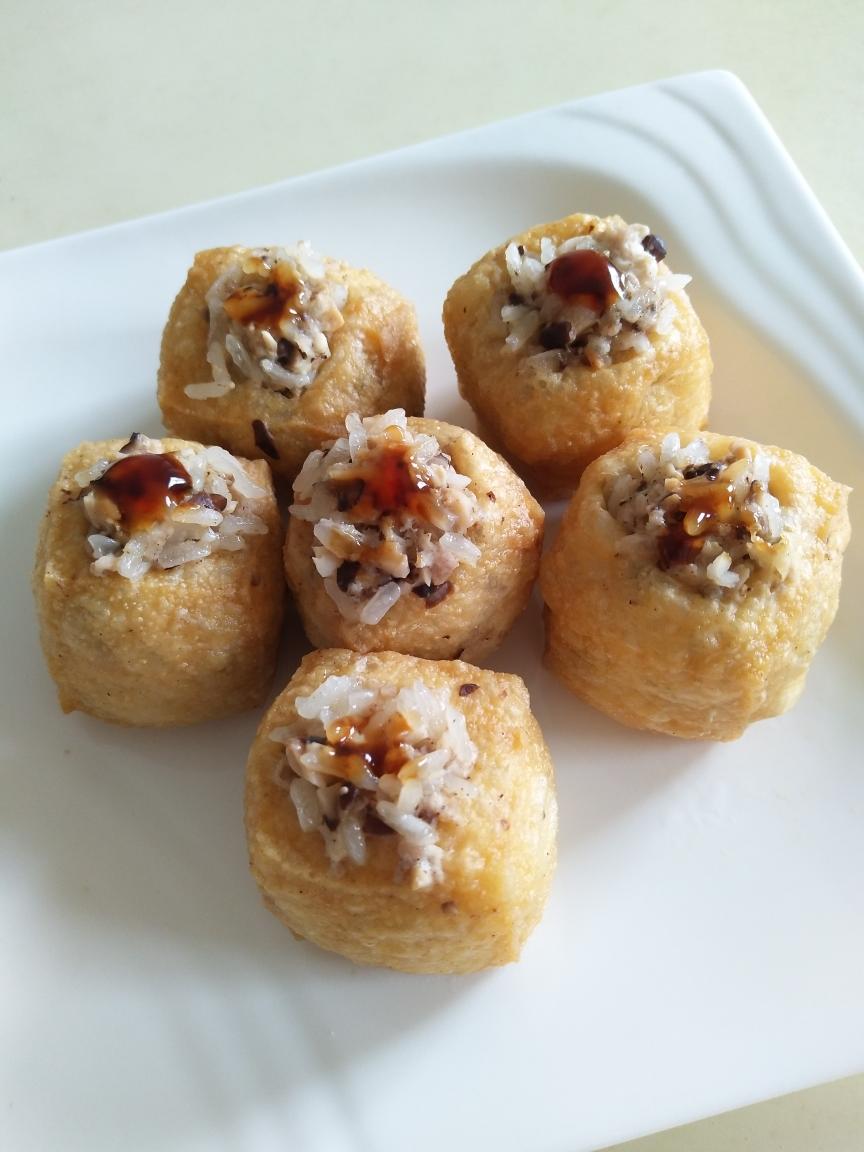 《糯米酿豆腐》