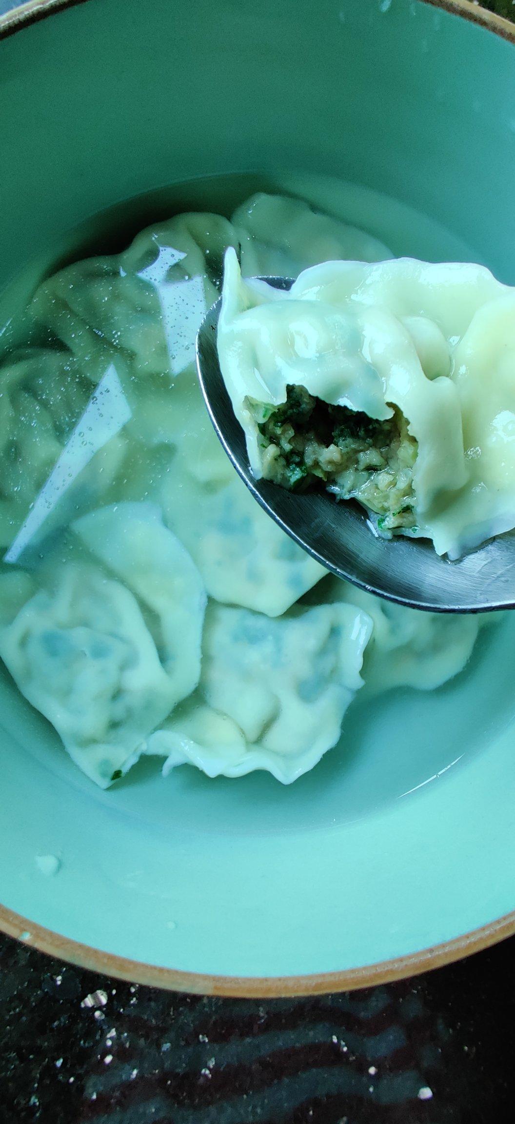 青荠菜馄饨