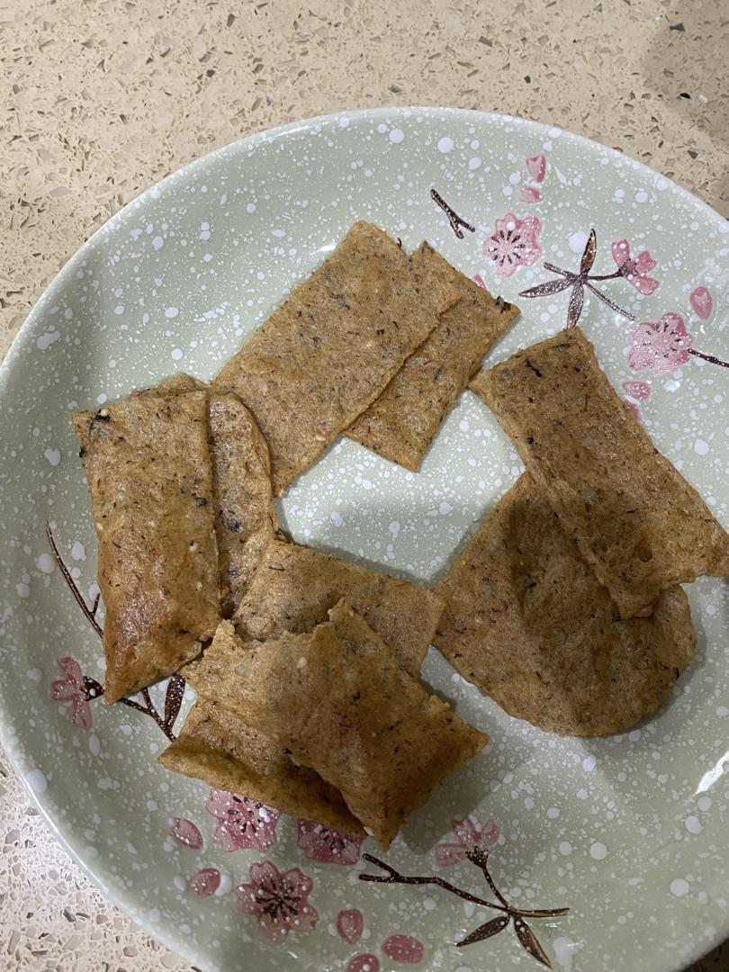 剩饭好去处--肉松海苔饭焦干（锅巴）