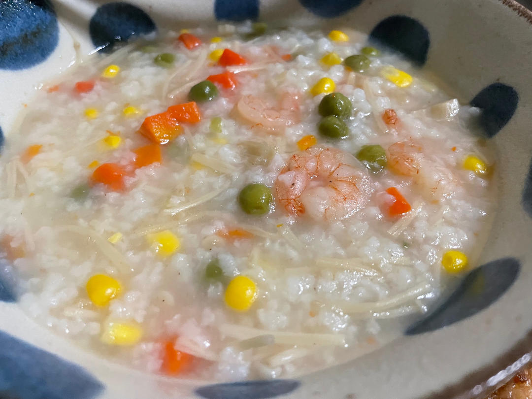 鲜香味美，营养丰富的海鲜粥❗好吃到舔锅底‼️