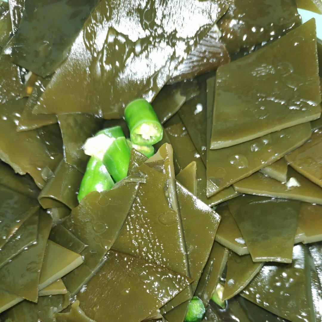 简单美味的酸辣海带块