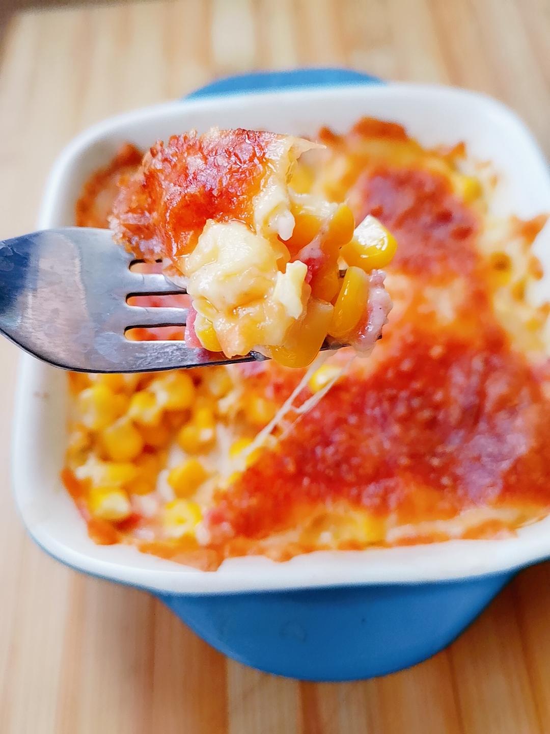 芝香玉米（简单早餐）的做法