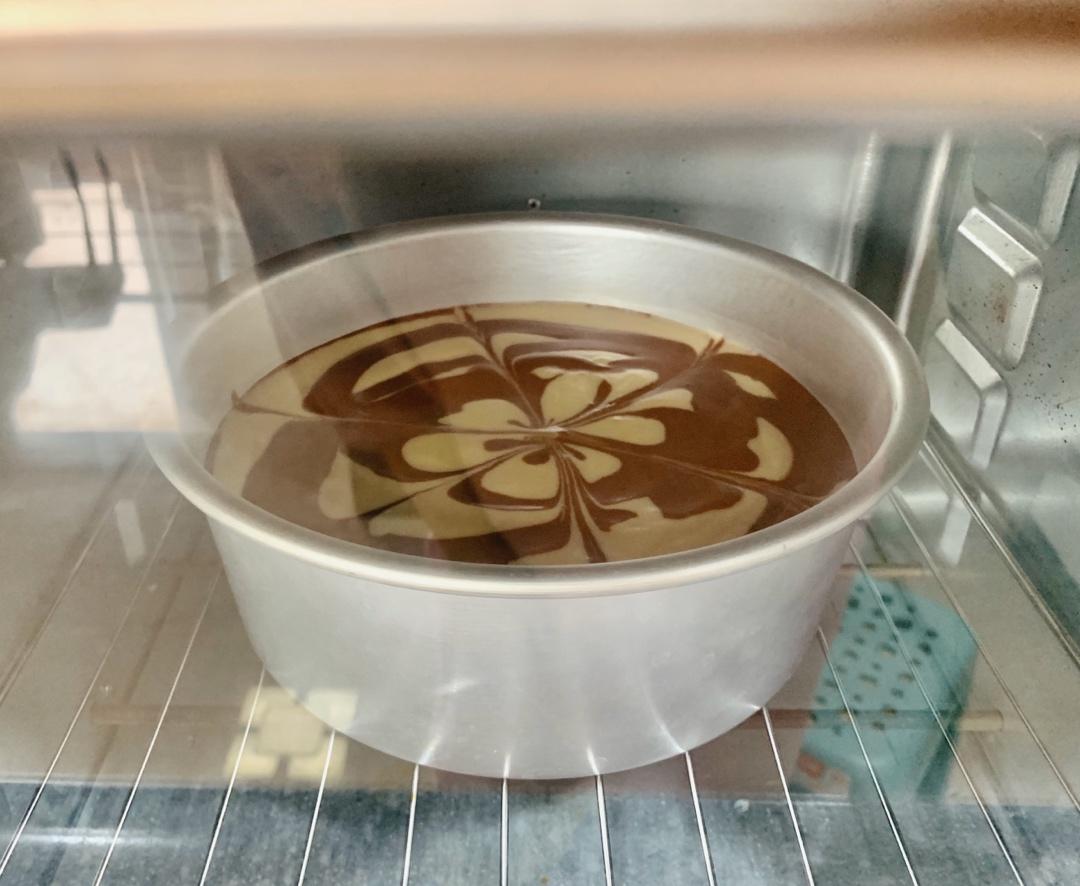 斑马纹戚风蛋糕