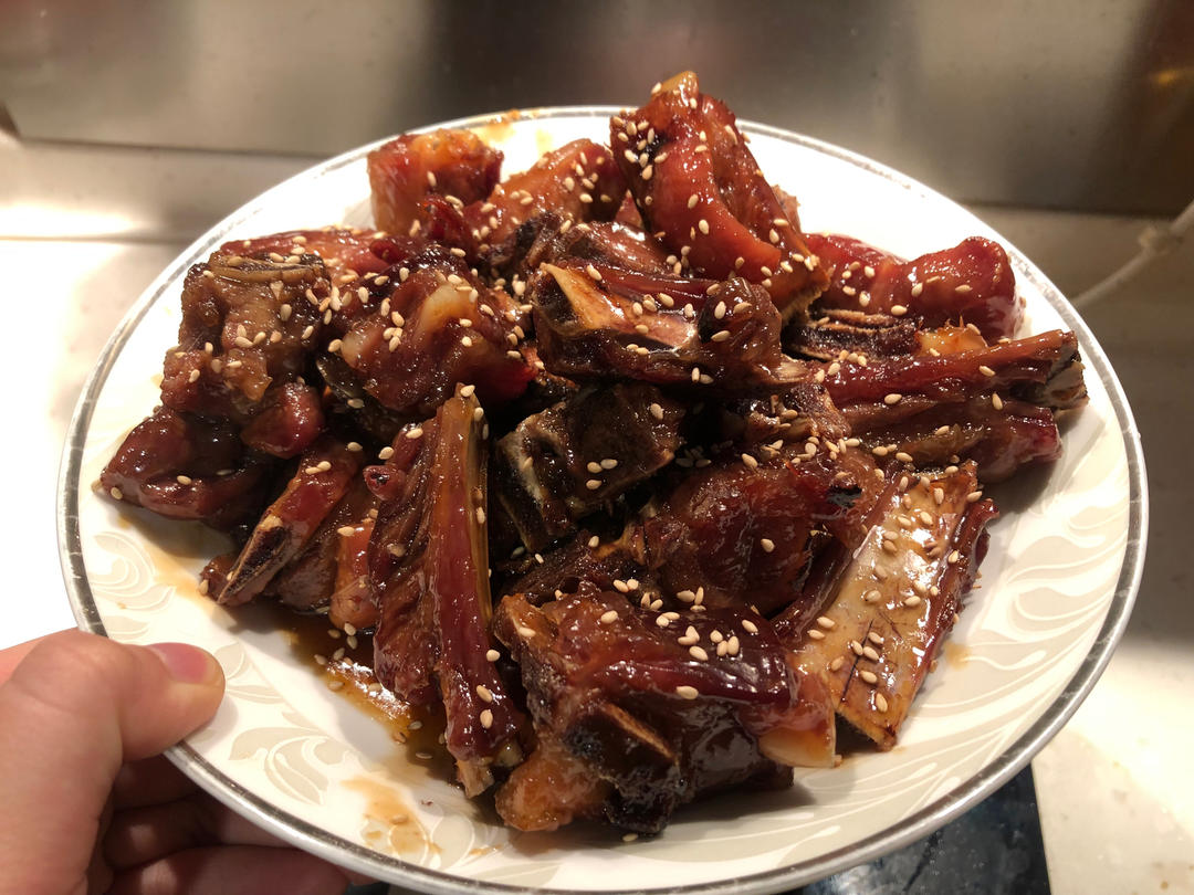 糖醋排骨/糖醋小排（不放油）（12345口诀做出正宗上海本帮）