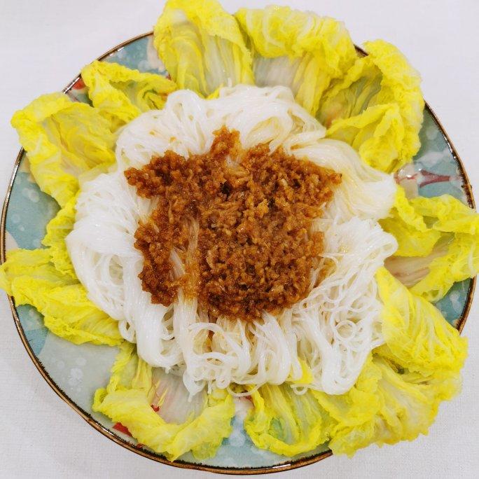 蒜蓉粉丝蒸娃娃菜