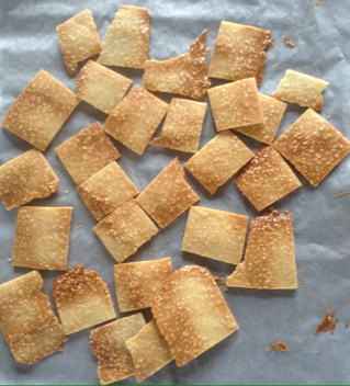 蛋白芝麻薄脆饼干（失败率低的做法）