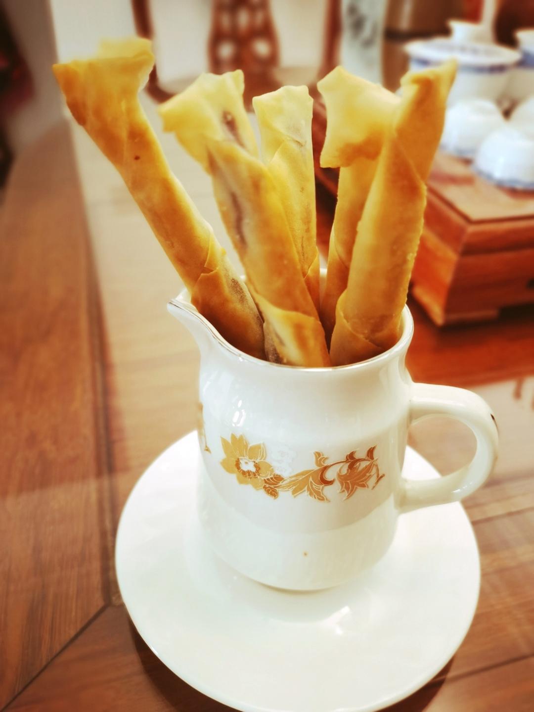 豆沙春卷（笔杆春卷）