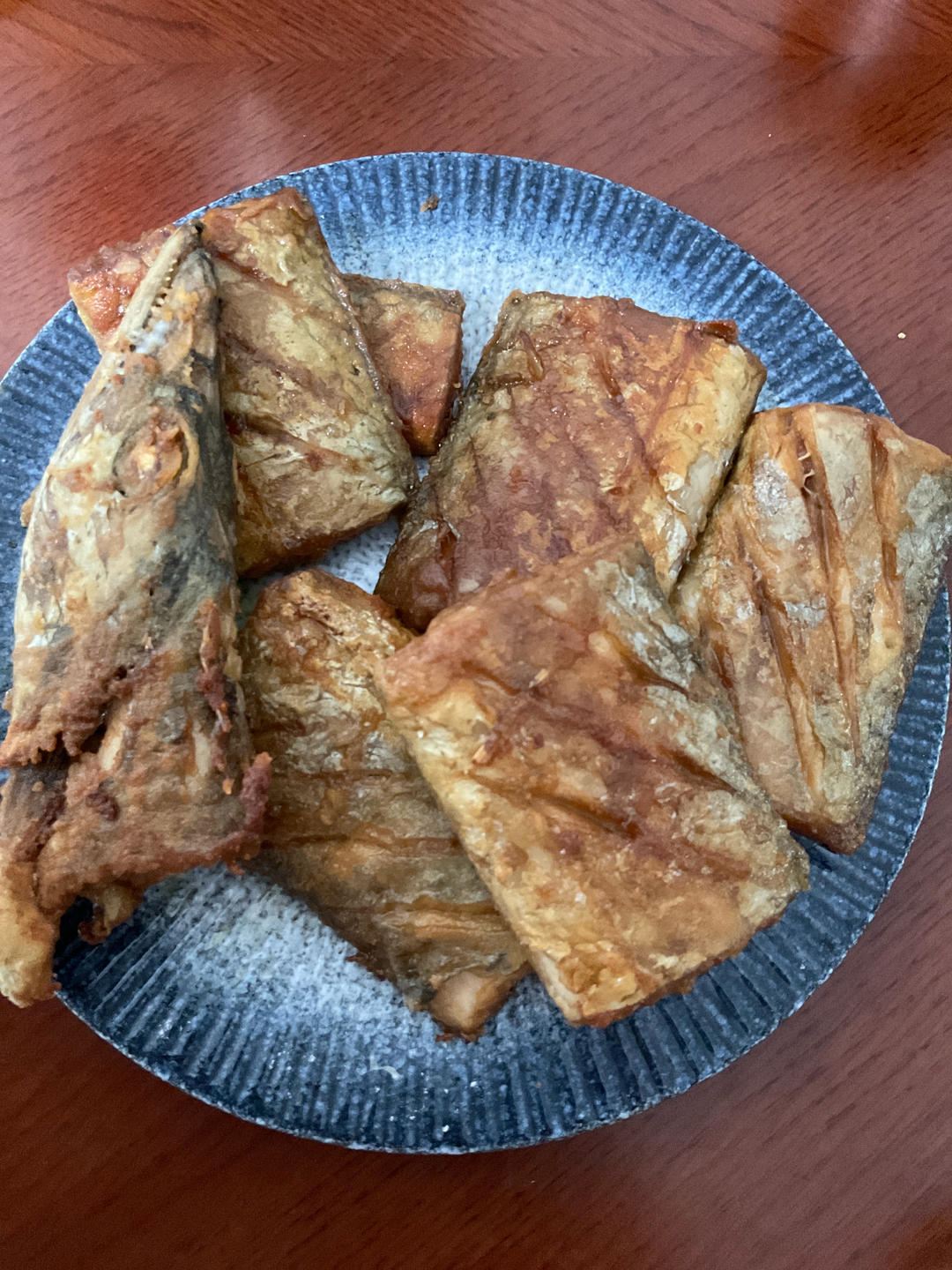 煎刀鱼段