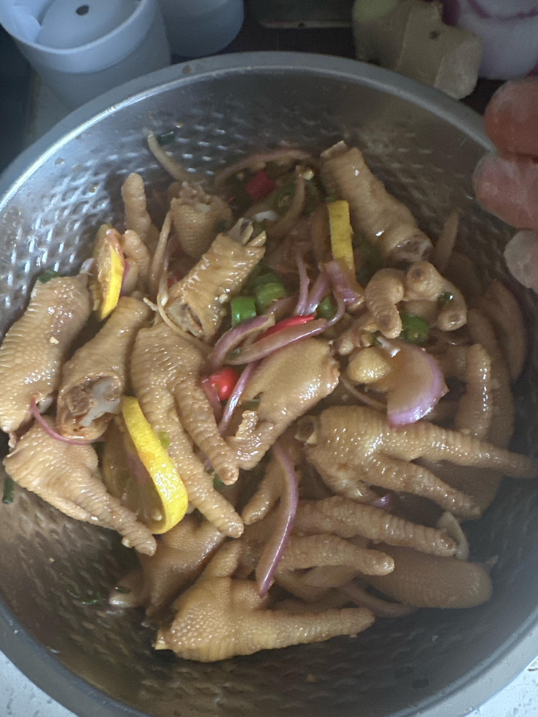 【柠檬酸辣鸡爪】自制超级无敌美味的网红鸡爪