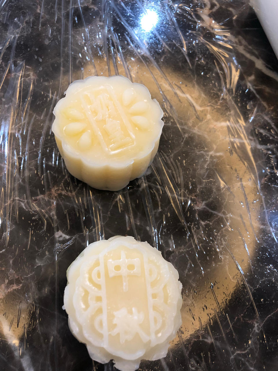 冰皮月饼(奶黄馅)