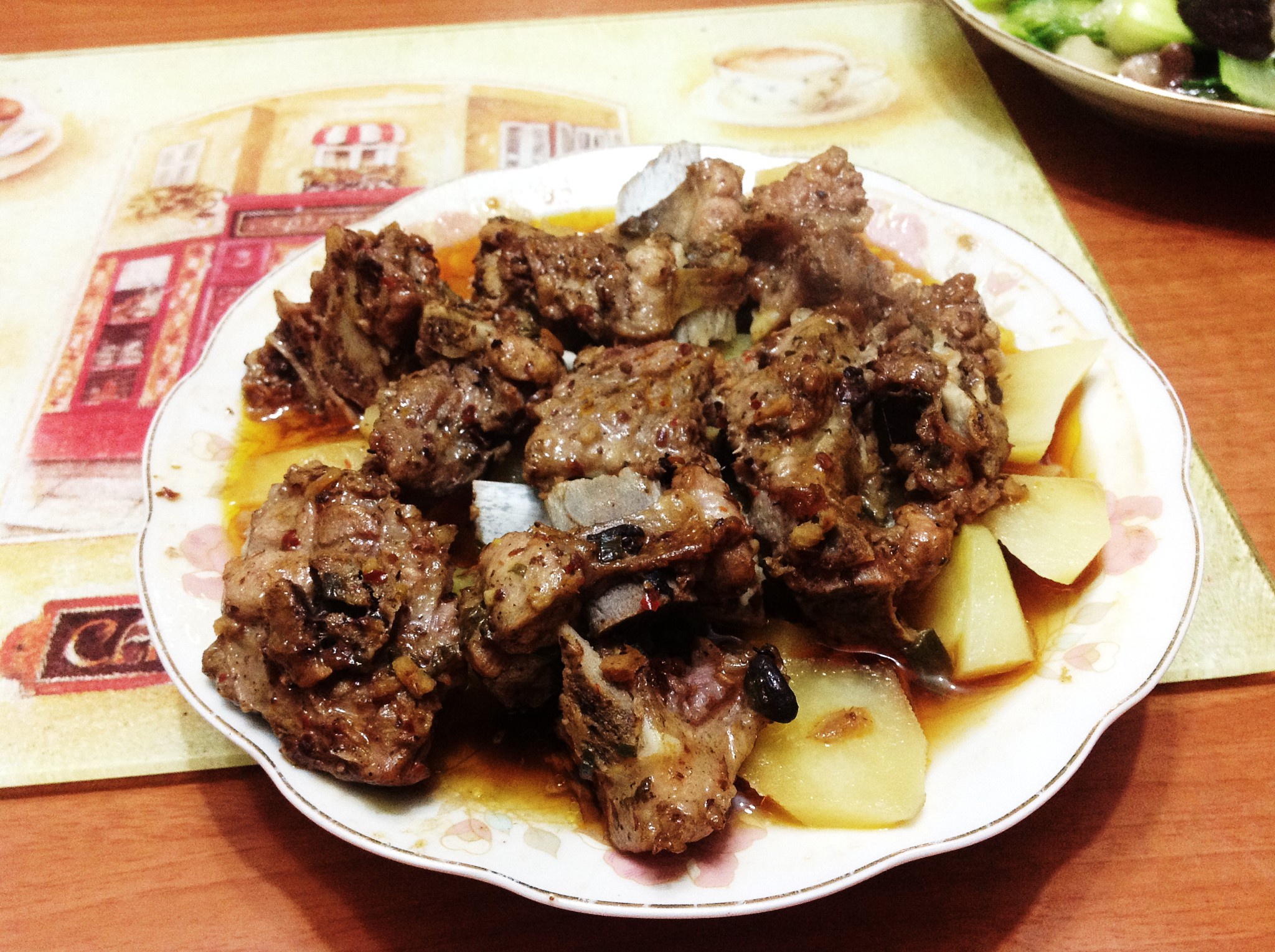 豉椒蒸土豆排骨