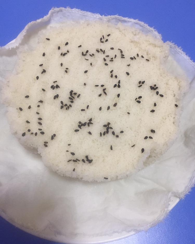 一曲红觞话白玉——双色红曲松糕（三）