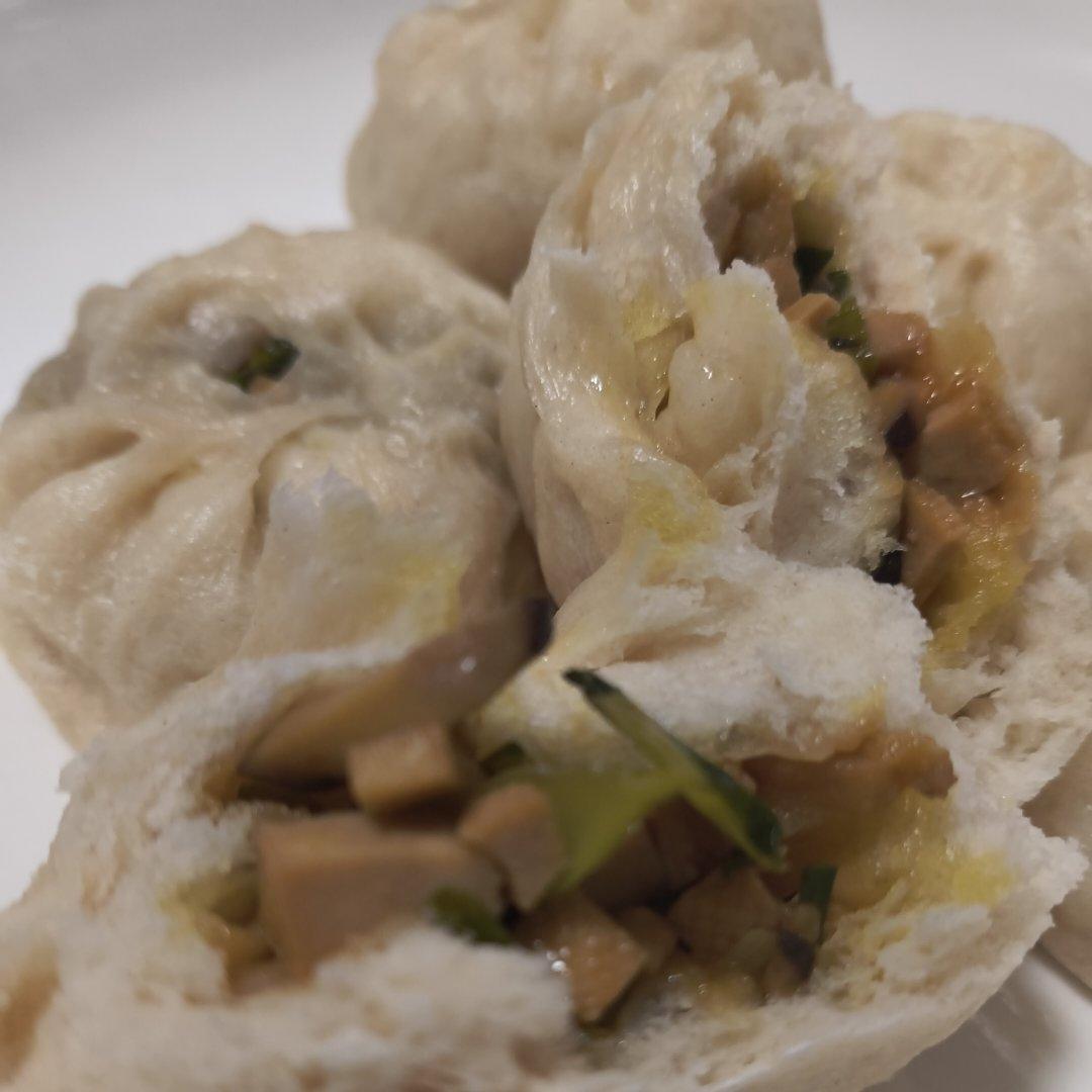 香菇油菜小笼包