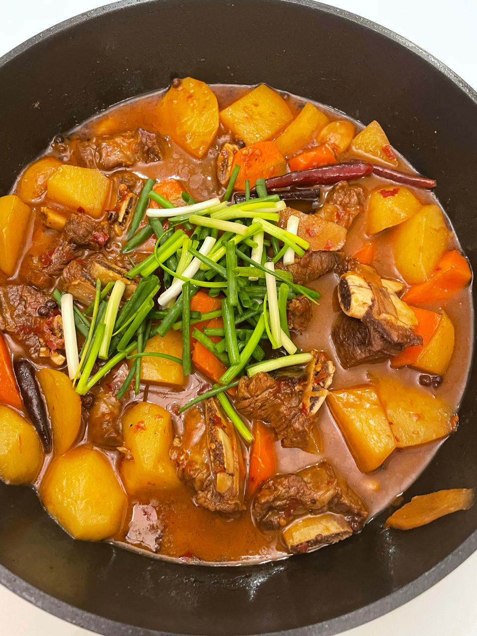 香喷喷炖牛排骨