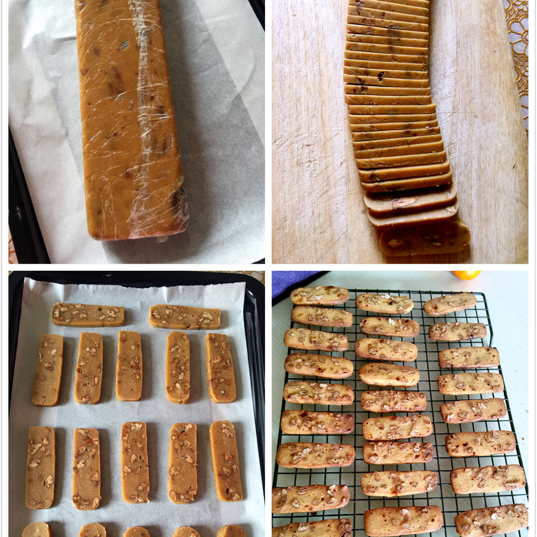 红糖核桃饼干