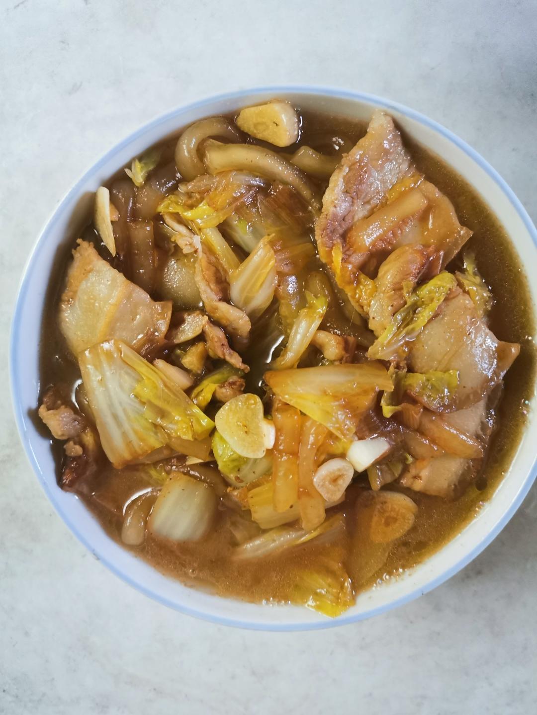地道东北猪肉白菜炖粉条